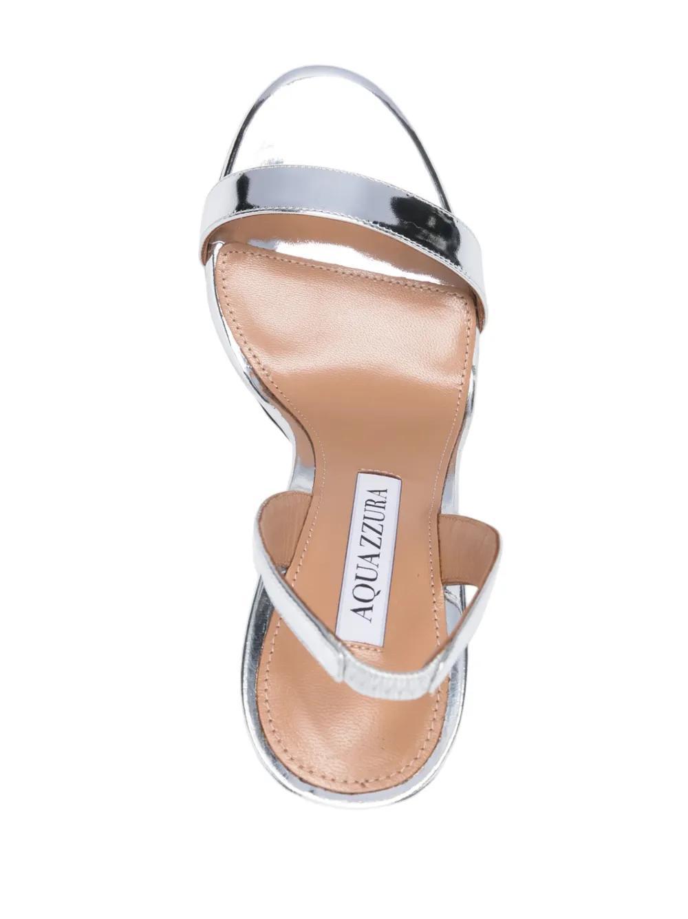 So Nude 110mm leather sandals Product Image