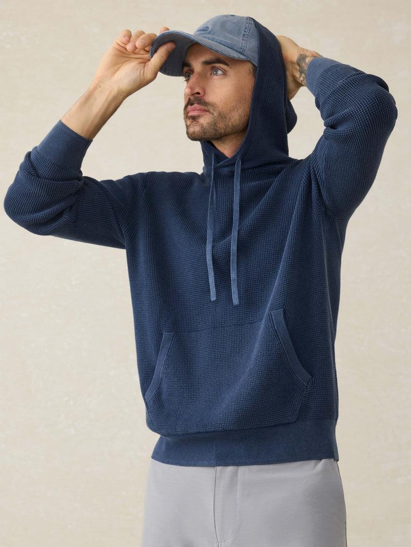 Sunwashed Sweater Hoodie - Blue Nights Product Image
