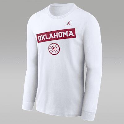 Oklahoma Sooners 2-Hit Classic Location Nike Men's College Long-Sleeve T-Shirt Product Image