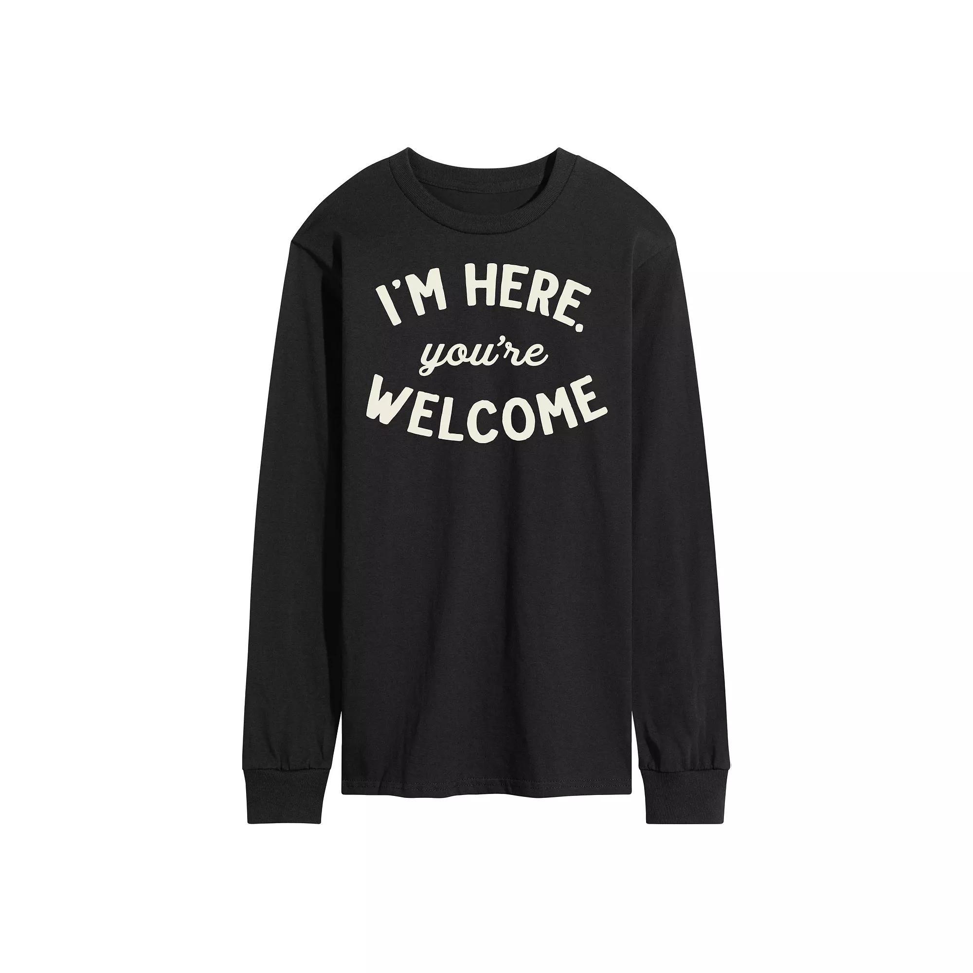 Mens Beetlejuice Make Me Millennium Long Sleeve Graphic Tee Product Image