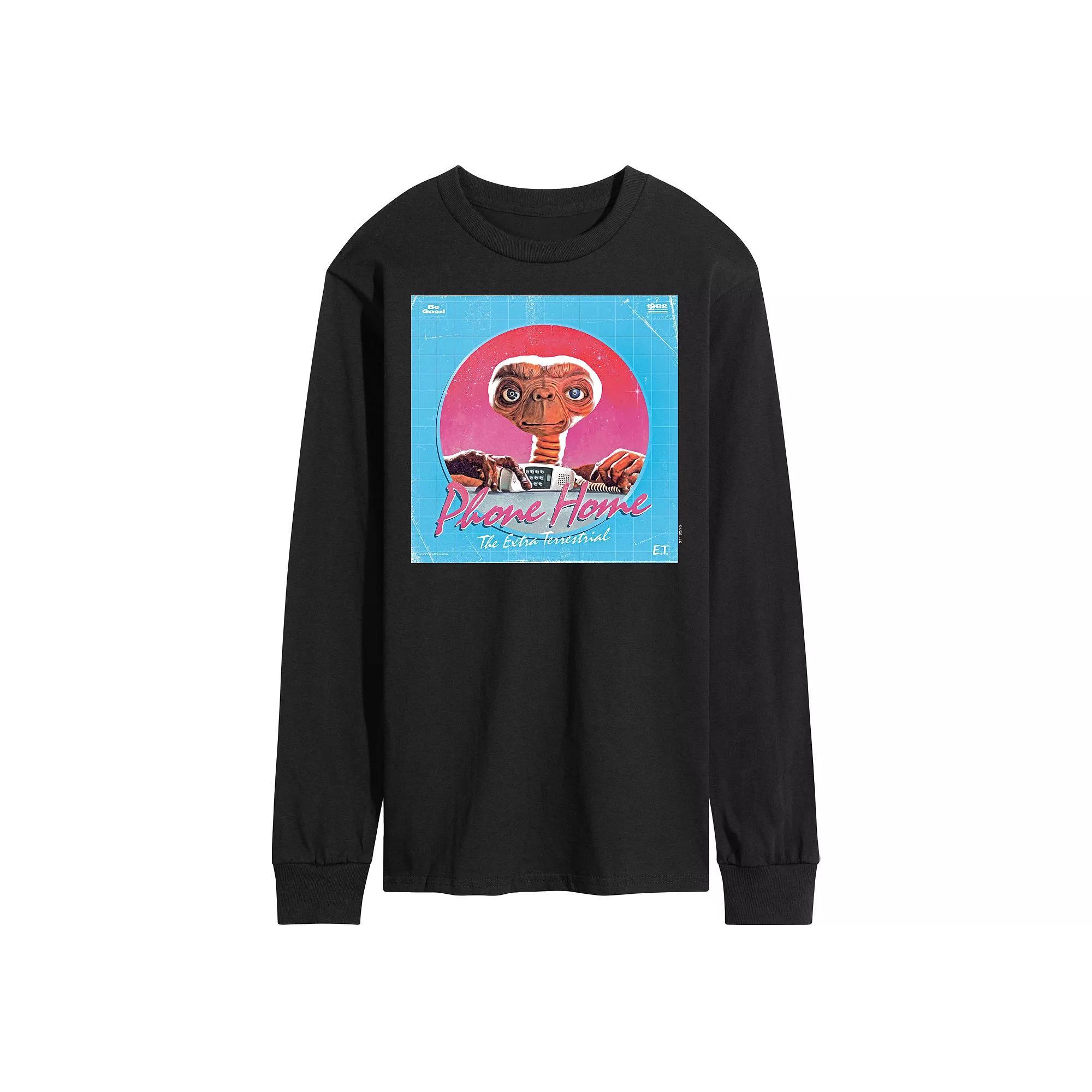 Mens ET Phone Home Long Sleeve Tee Product Image