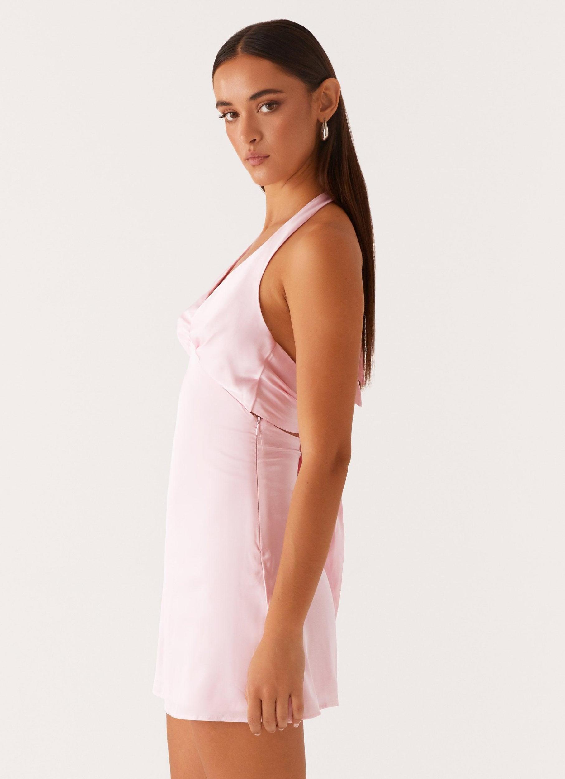 Heavy Hearted Mini Dress - Pink Girls Product Image