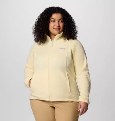 Plus Size Columbia Benton Springs Full-Zip Fleece Jacket, Women's, Size: 1XL, Spray Product Image