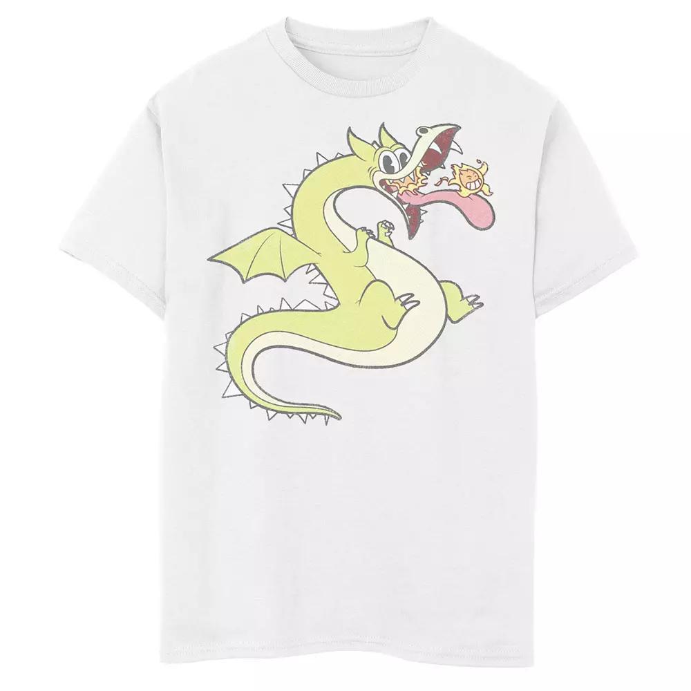 Men's Grim Matchstick & Living Fireball Tee, Size: Medium, White Product Image