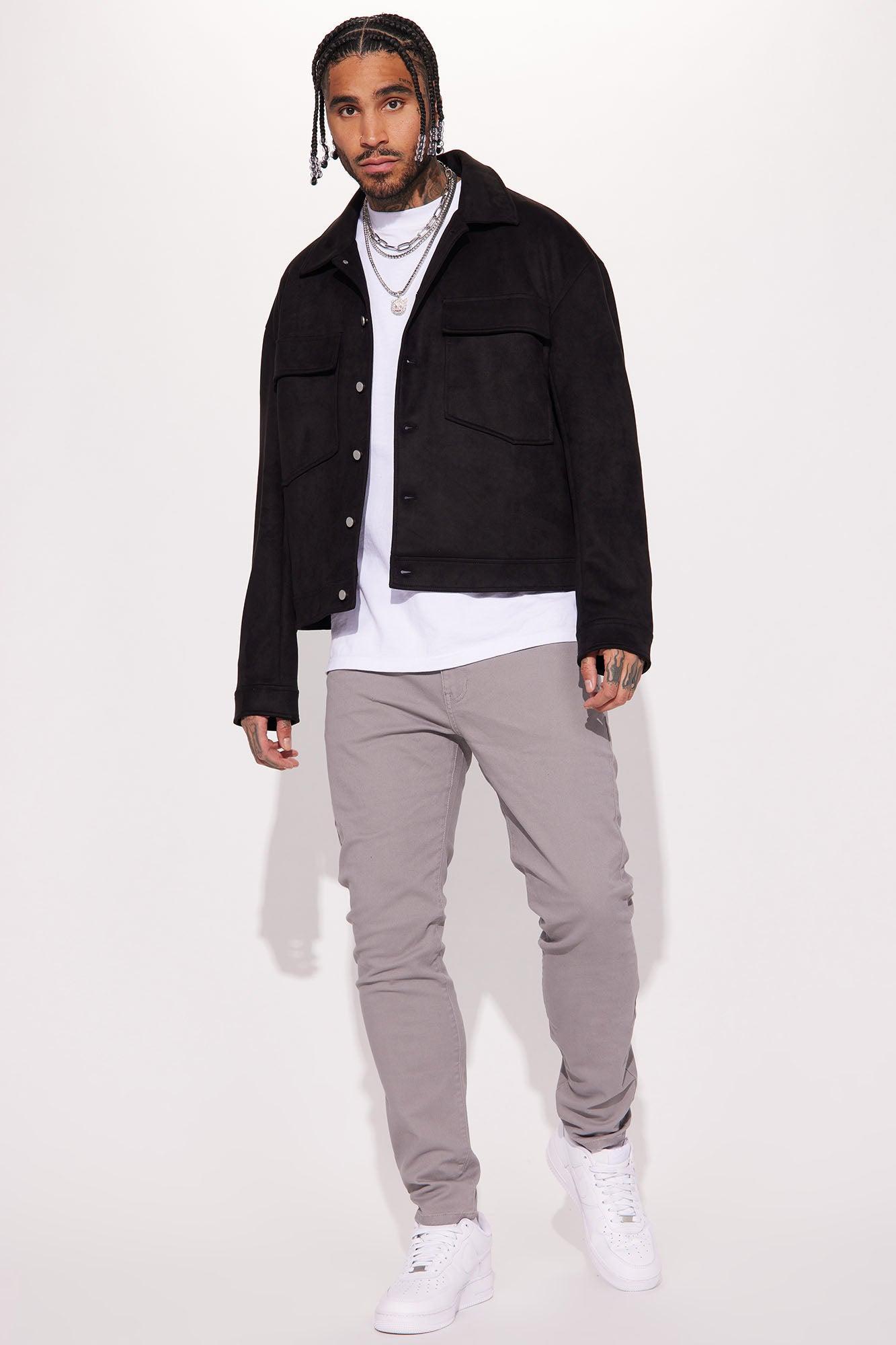 Mac Chino Skinny 5 Pocket Pants - Charcoal Product Image