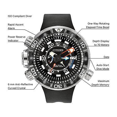 Citizen Eco-Drive Promaster Aqualand 200 Depth Meter Watch, 53mm Product Image