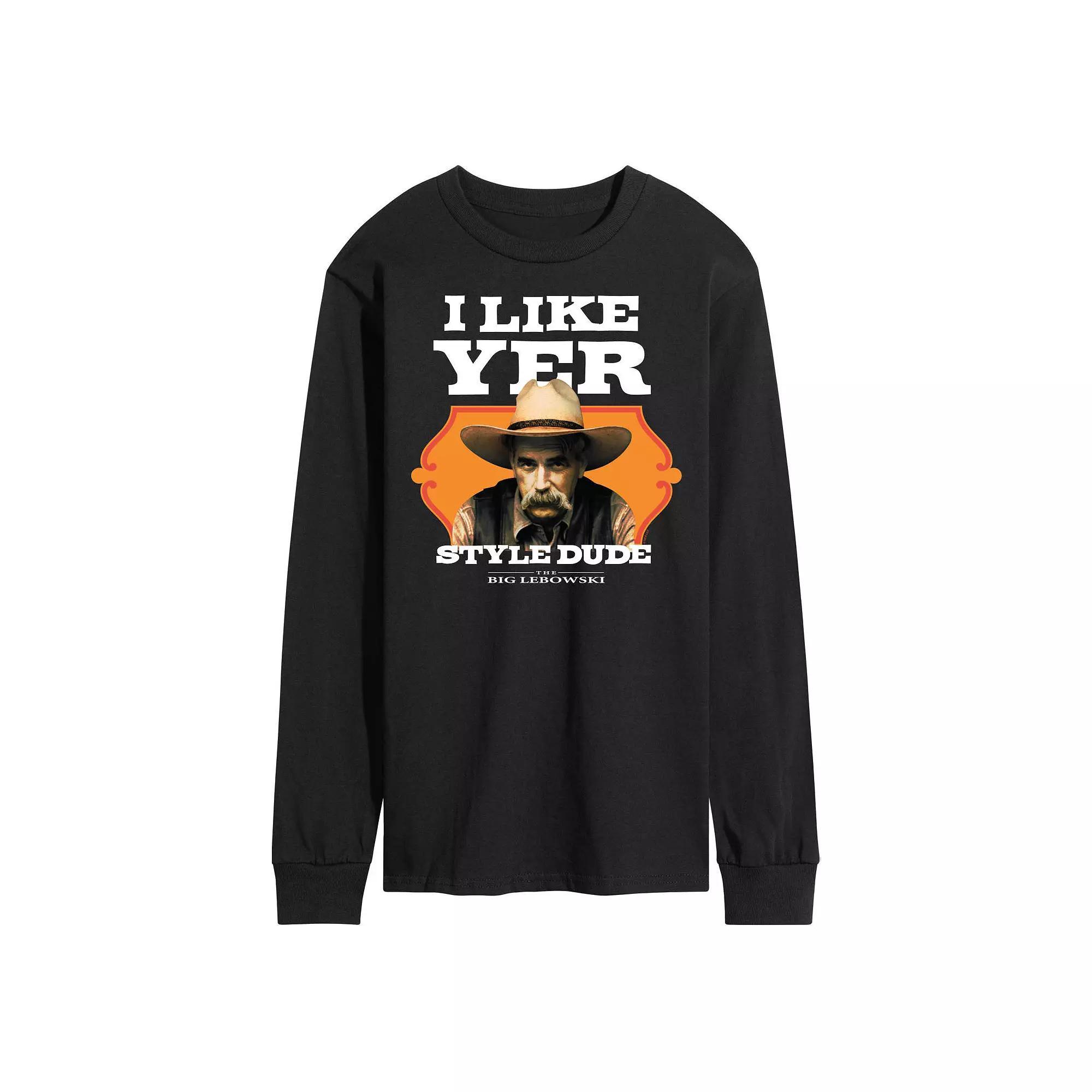 Mens The Big Lebowski Like Yer Style Graphic Tee Product Image