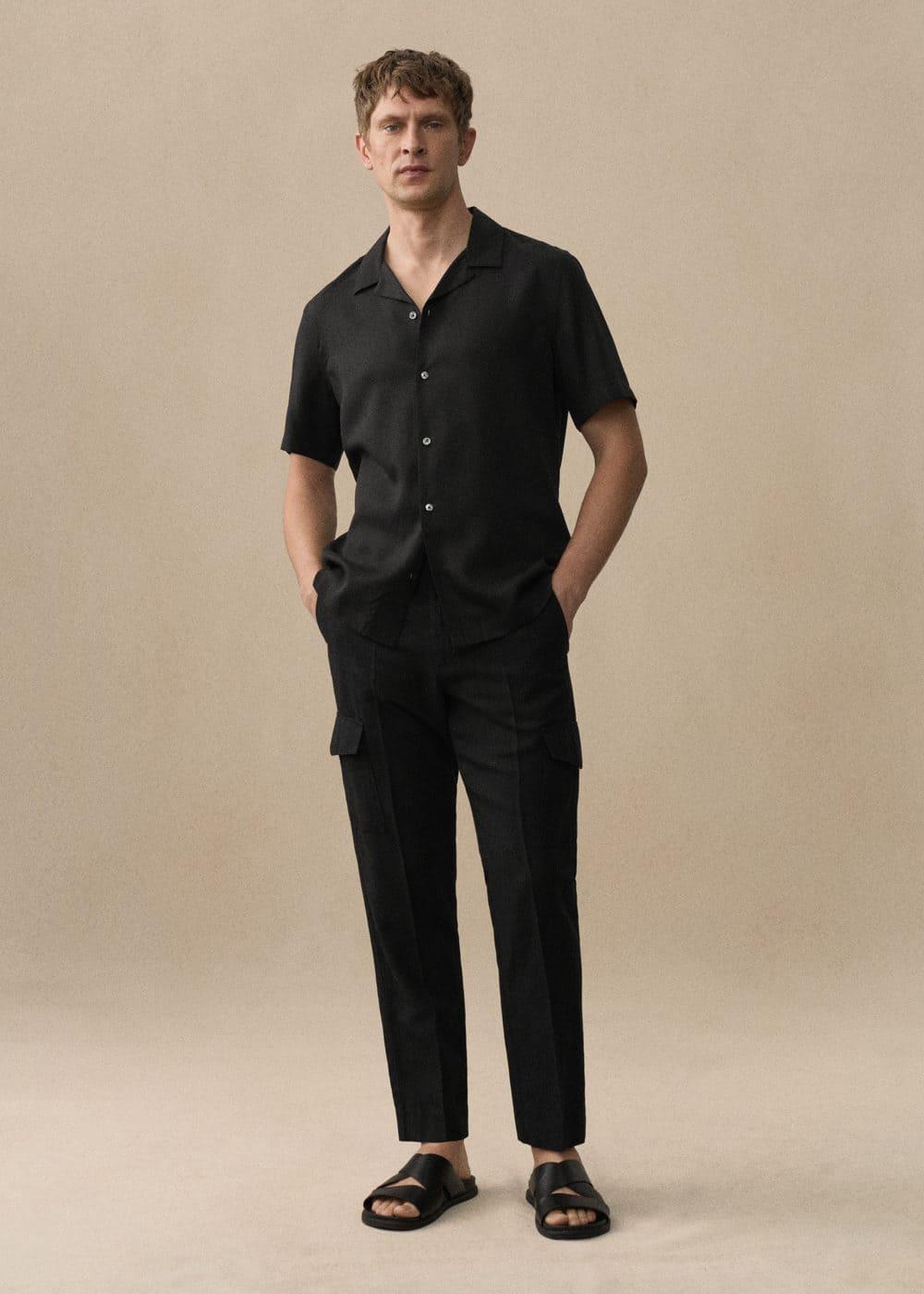 Mens Standard Flannel Chino Pants Product Image