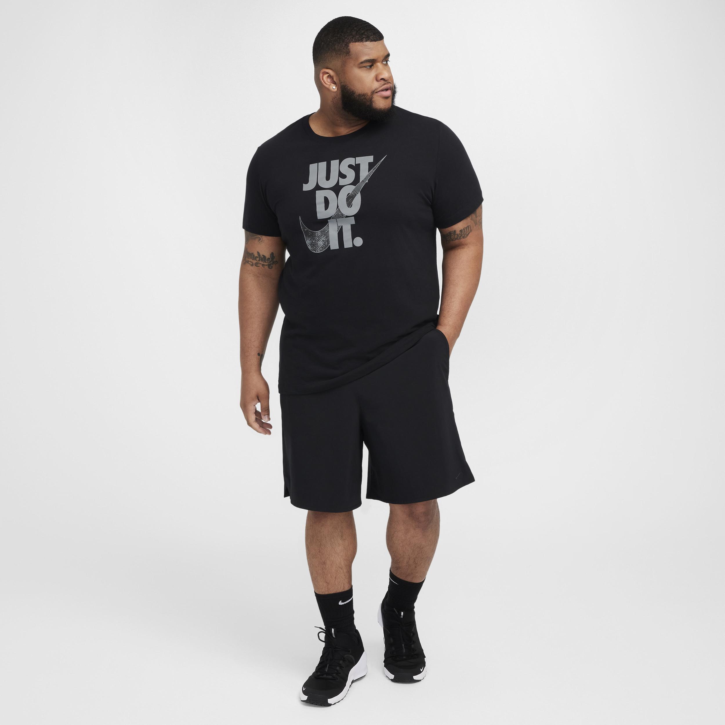 Men's Nike Dri-FIT Fitness Tee, Size: Small, Black Product Image