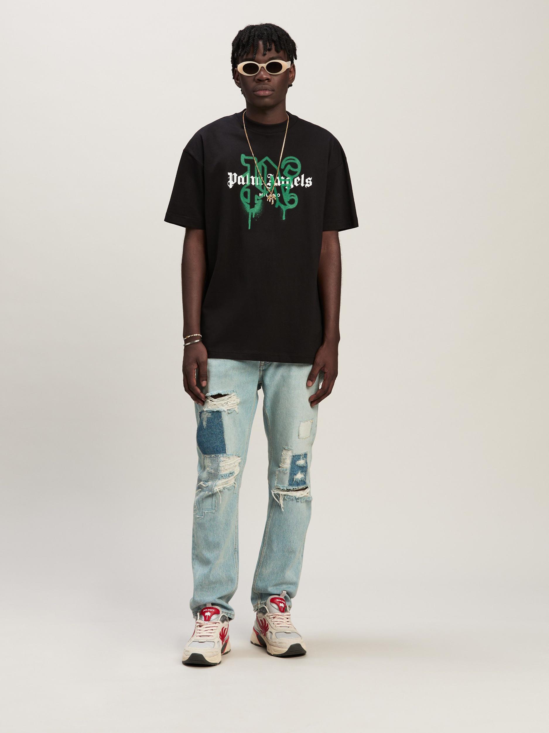MILAN MONOGRAM SPRAY TEE Product Image