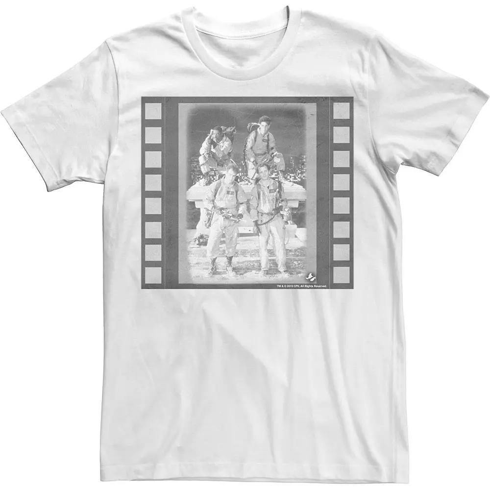 Men's Ghostbusters Group Shot Vintage Film Poster Tee, Size: XXL, White Product Image
