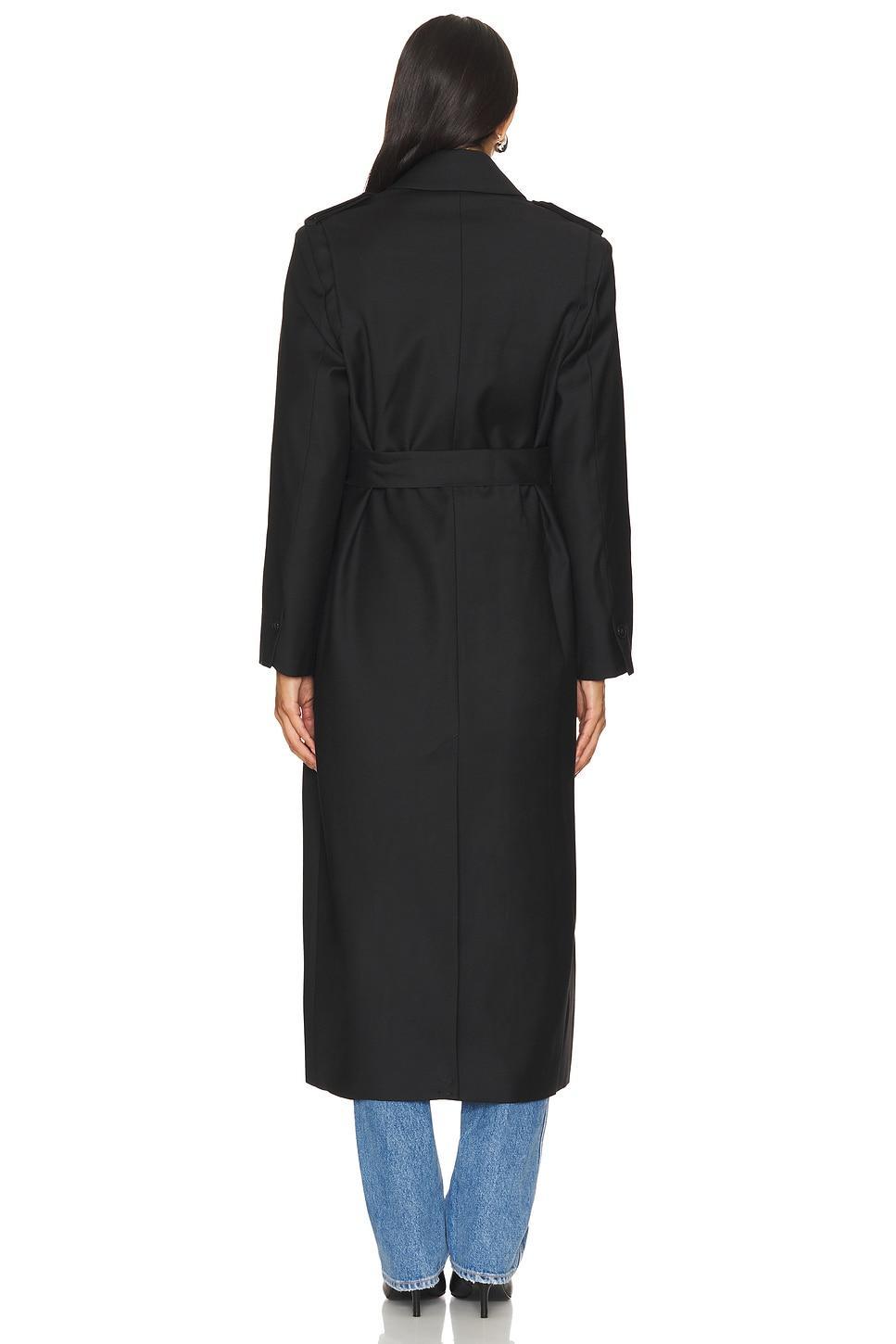 Colette Oversized Trench Coat Ivy Oak Product Image