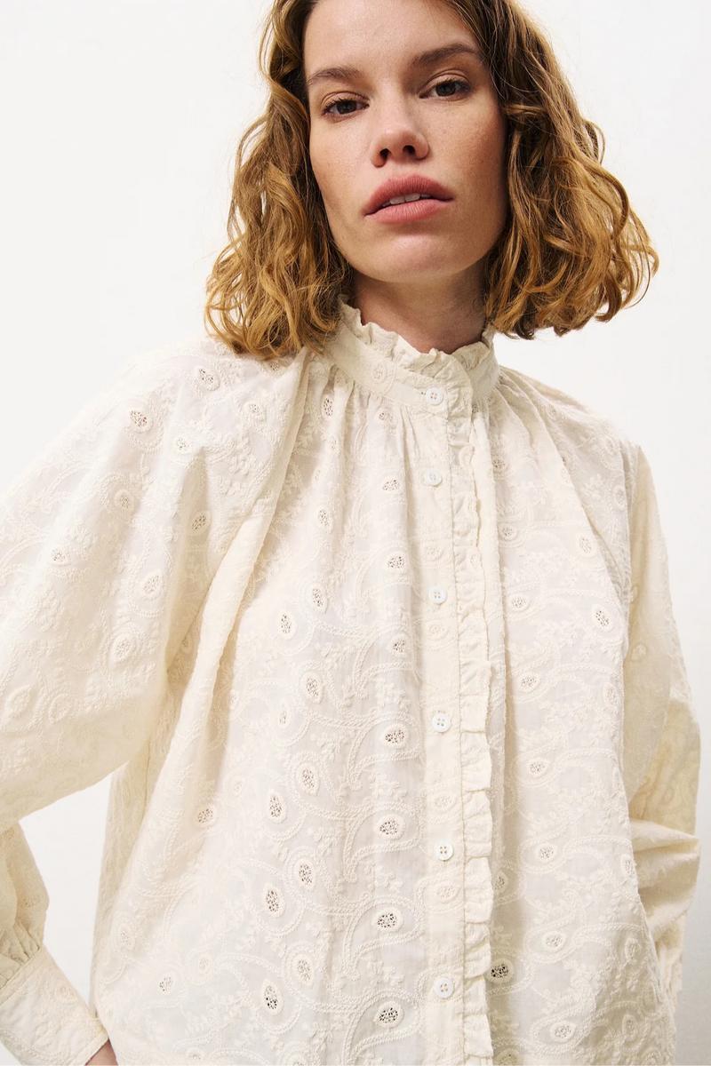 Elianne Ruffle Shirt Product Image