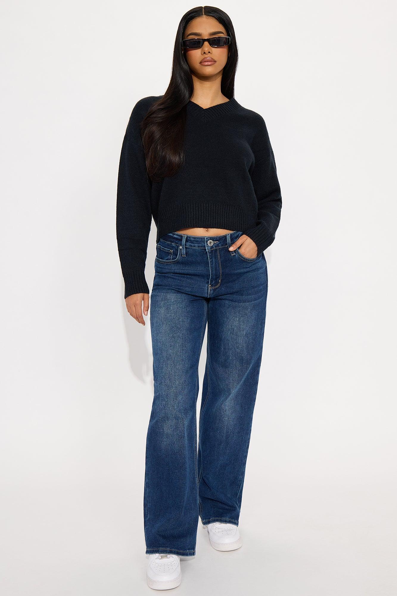 The Everyday Sweater - Black Product Image