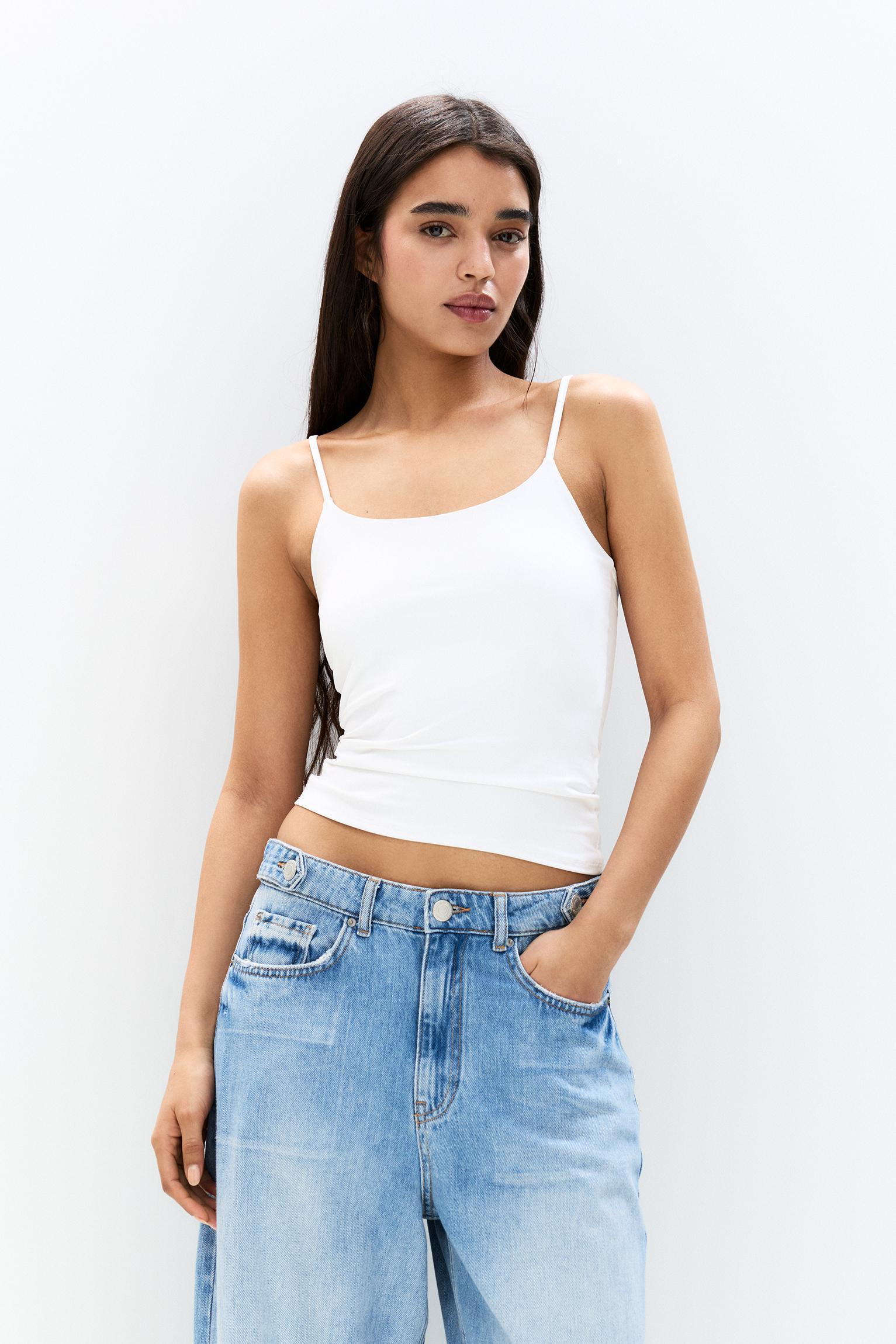 Pack of 2 tops with thin straps Product Image