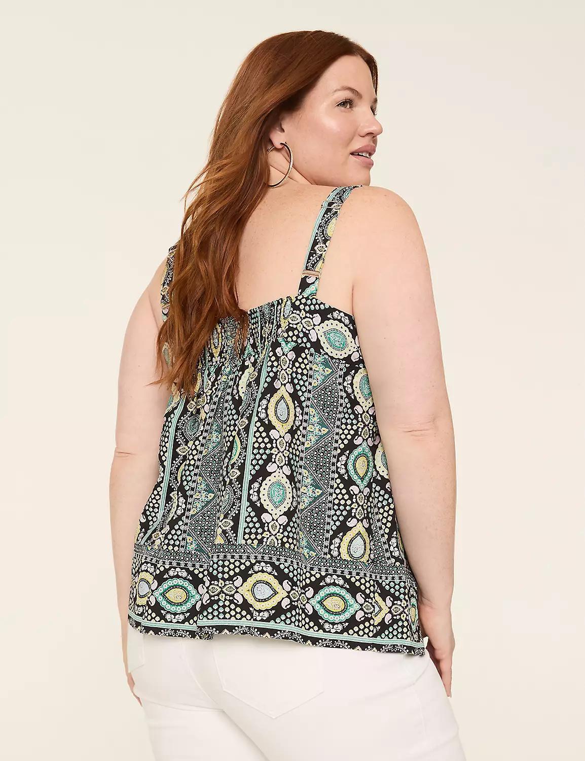 Square-Neck Popover Tank Product Image