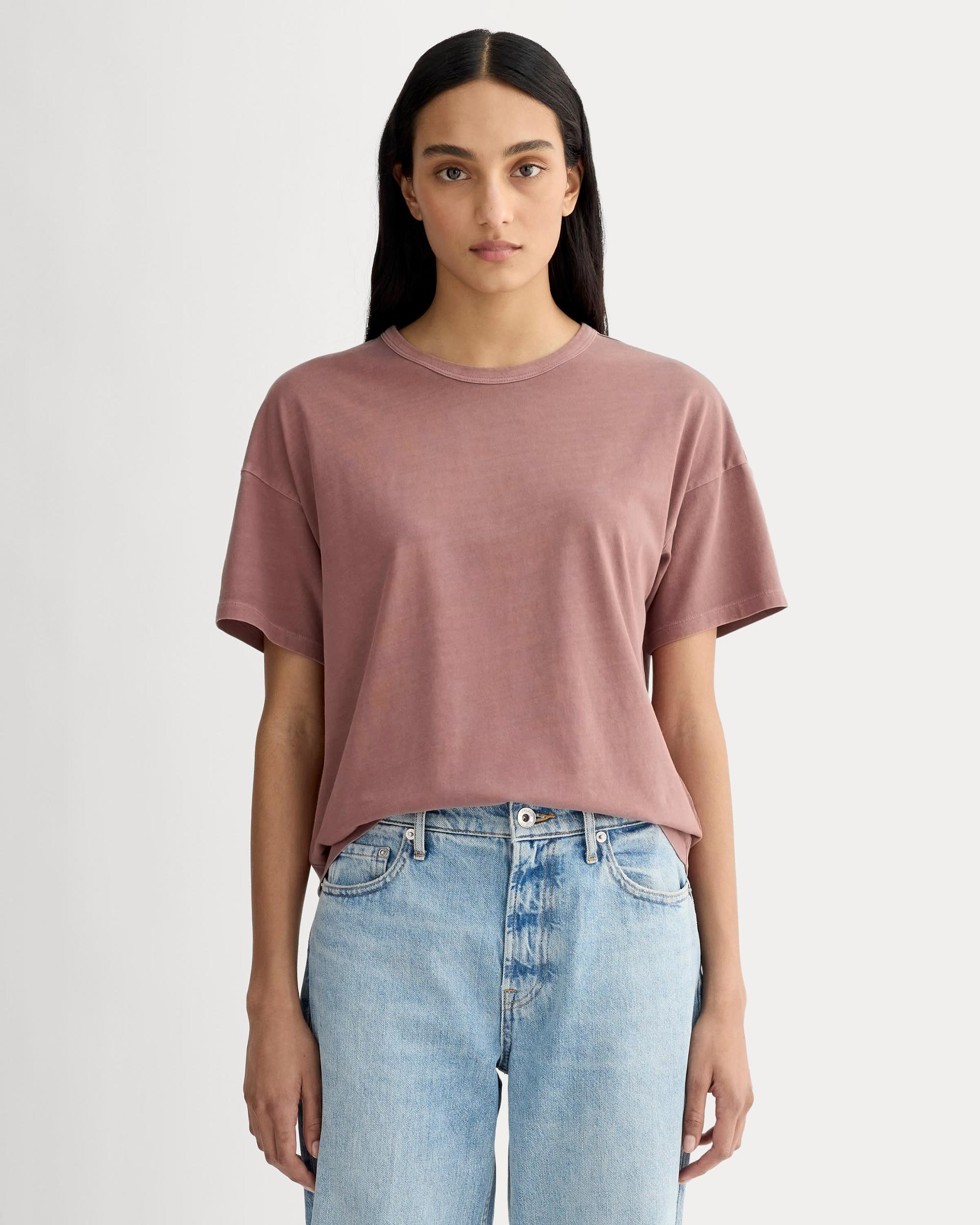 The Boyfriend Tee in Essential Cotton Product Image