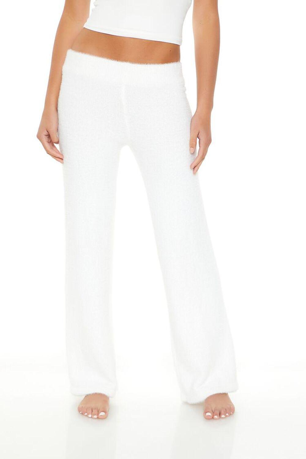 Sweater-Knit Flare Pants | Forever 21 Product Image