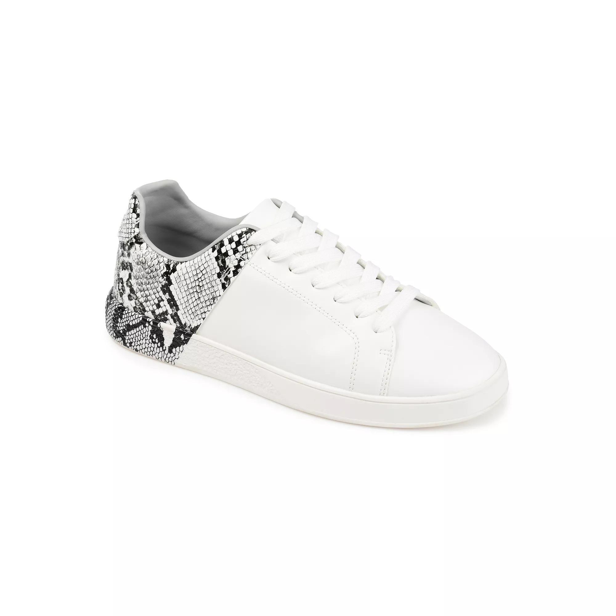Journee Sabble Comfort Foam Women's Sneakers, Size: 6.5, Snake Product Image