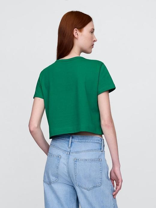 Organic Cotton VintageSoft Cropped T-Shirt Product Image