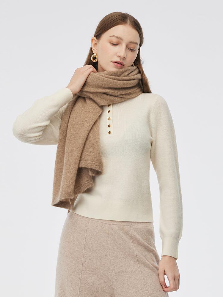 100% Cashmere Women Poncho Sweater Product Image