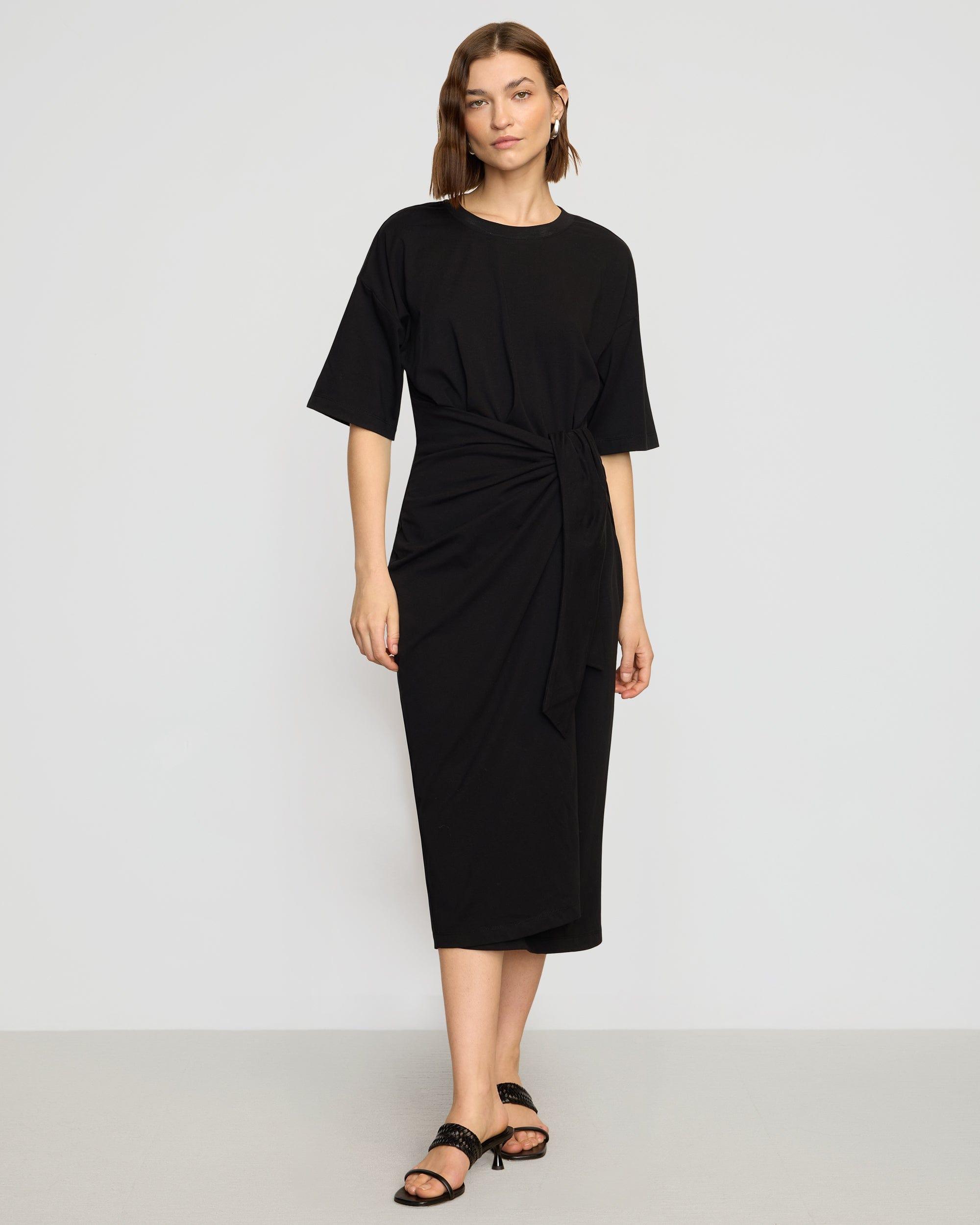 Noa Organic Cotton T-Shirt Wrap Dress Product Image