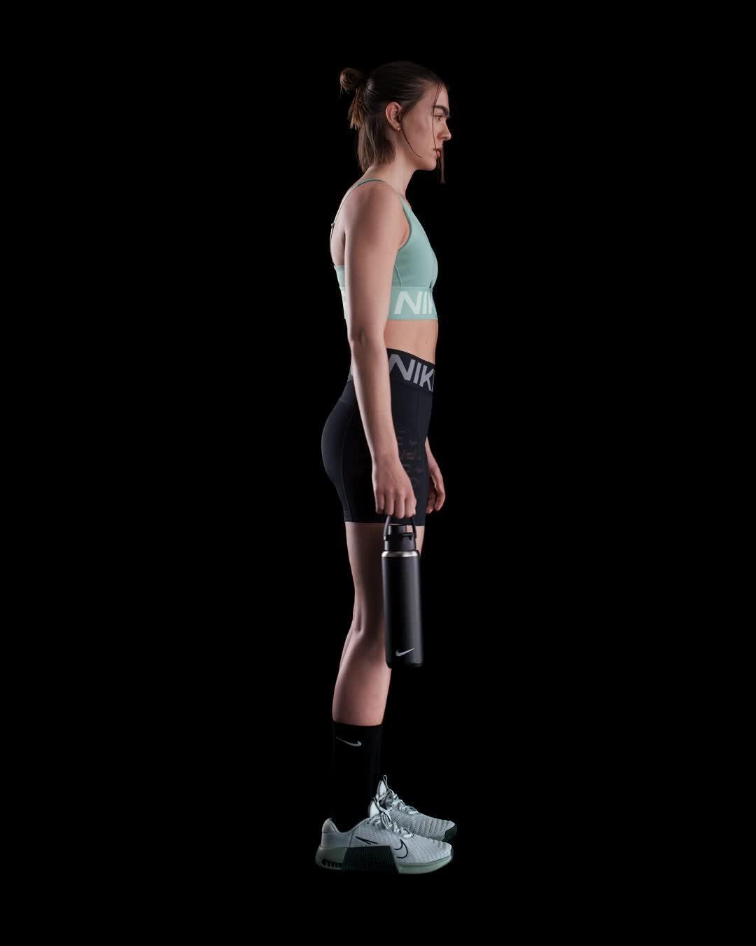 Women's Nike Pro Indy Plunge Medium-Support Padded Sports Bra Product Image