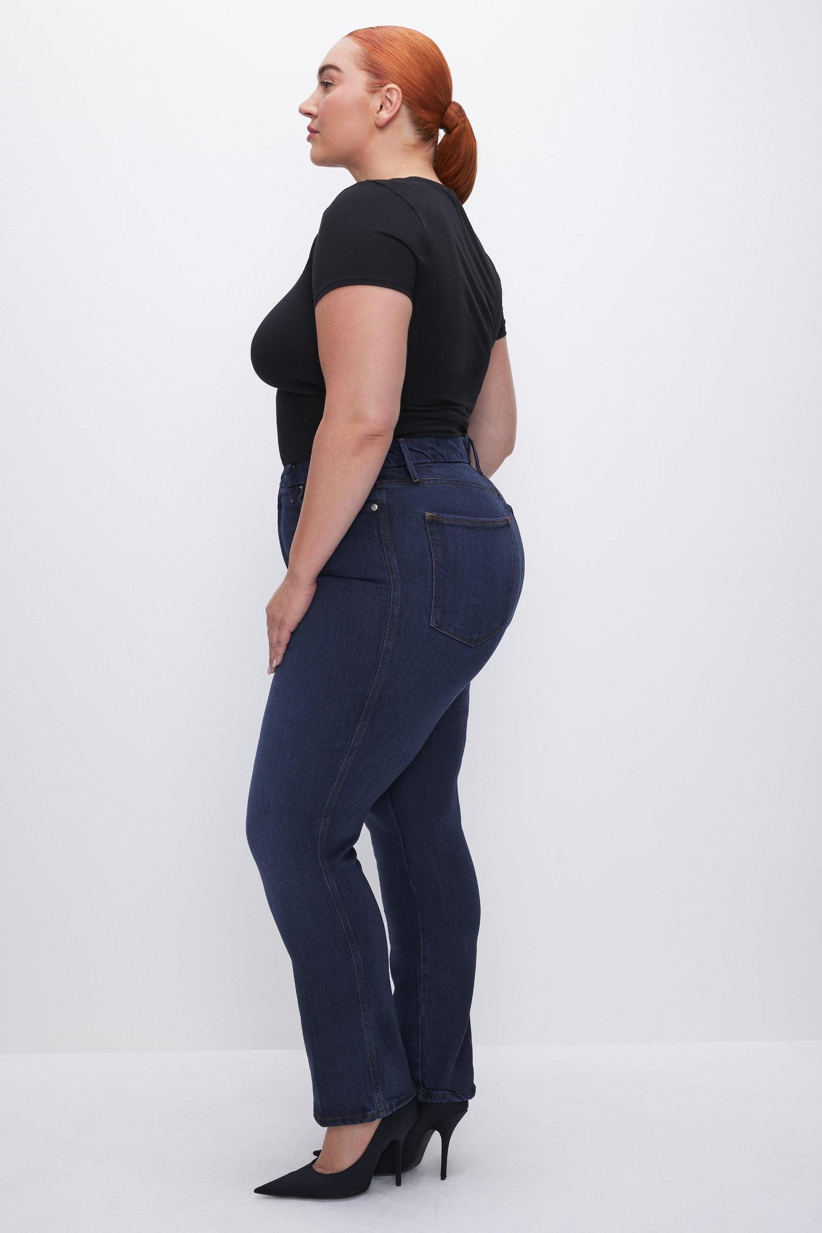 SOFT-TECH GOOD CURVE STRAIGHT JEANS | INDIGO537 Product Image