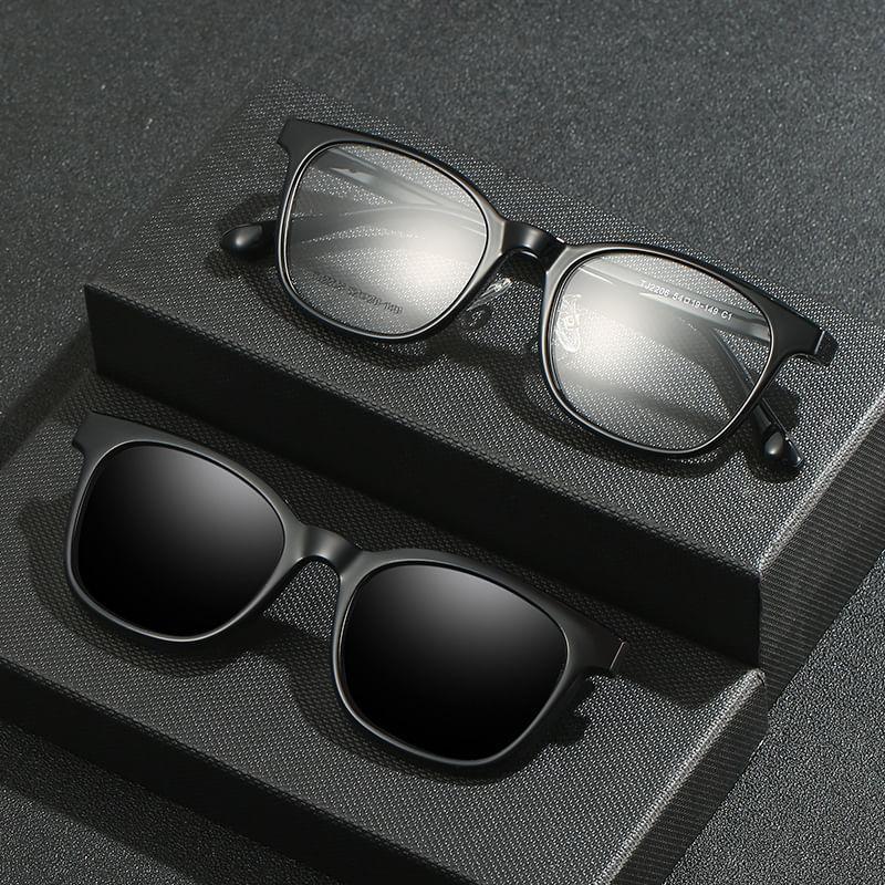 Plain Square Eyeglasses Product Image