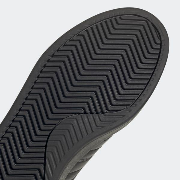 adidas Grand Court Shoes Core Black 4.5 Mens Product Image