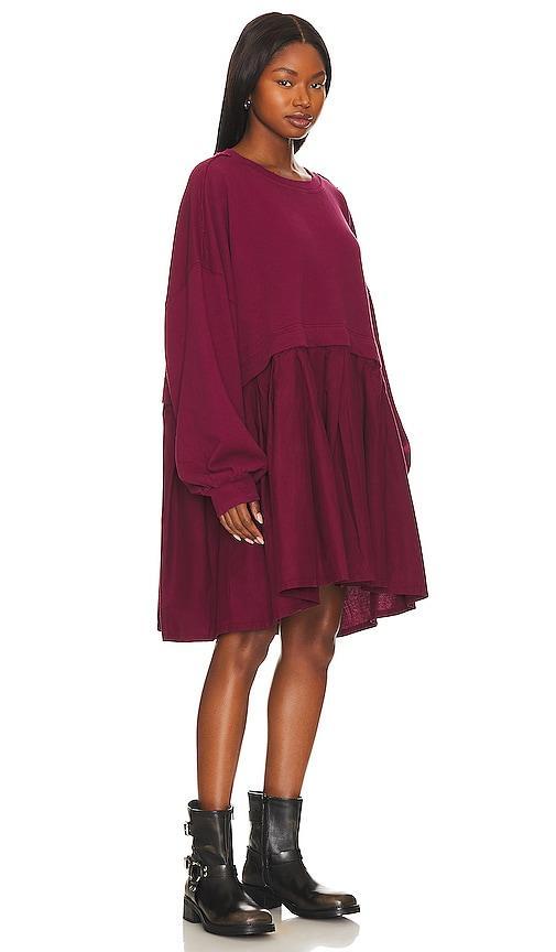 Womens Eleanor Pleated Trapeze Sweatshirt Product Image
