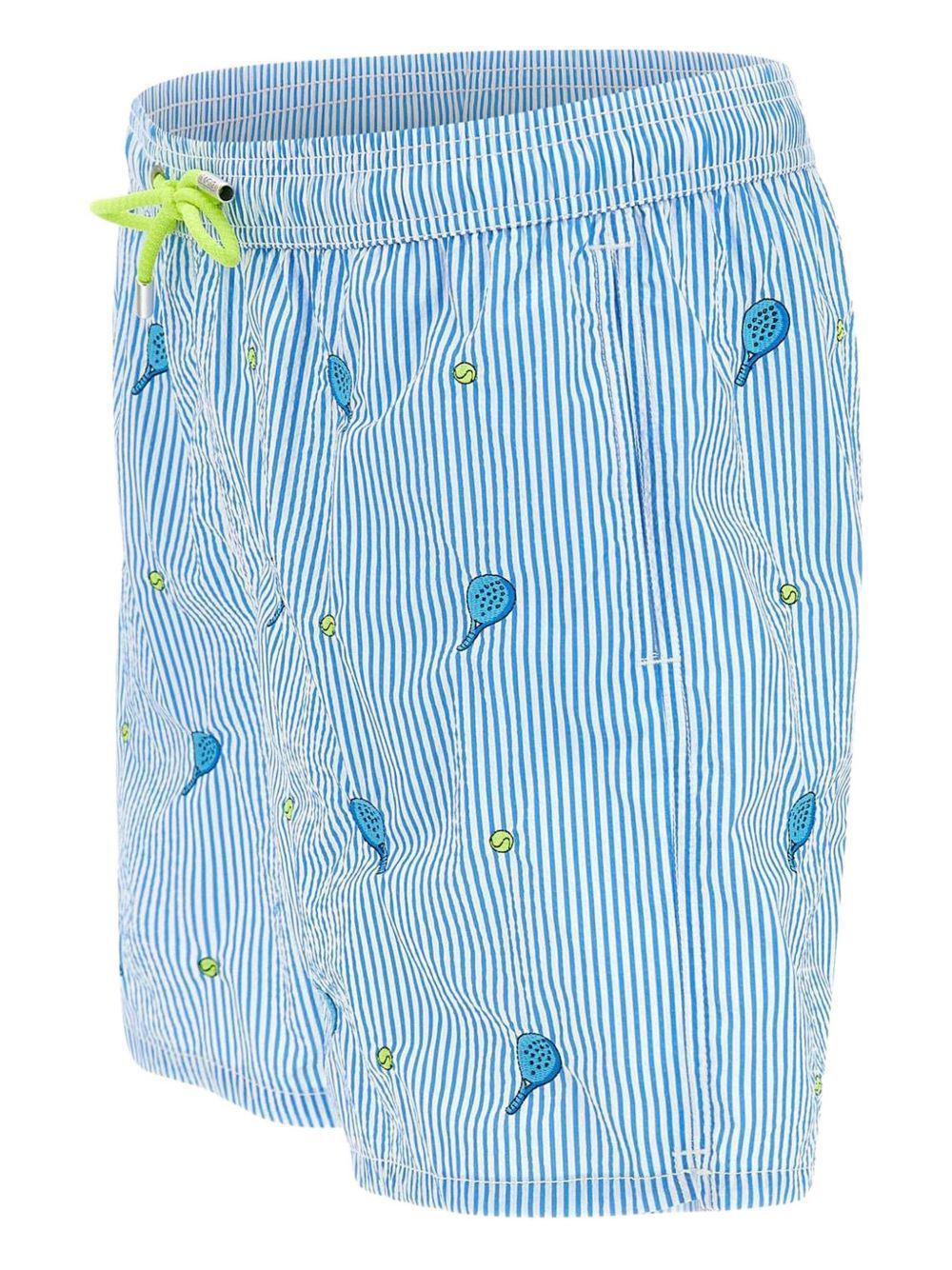 Gustavia striped swim shorts Product Image