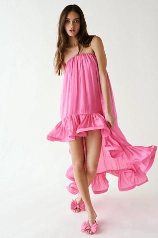 Hemant & Nandita High-Low Long Dress Product Image