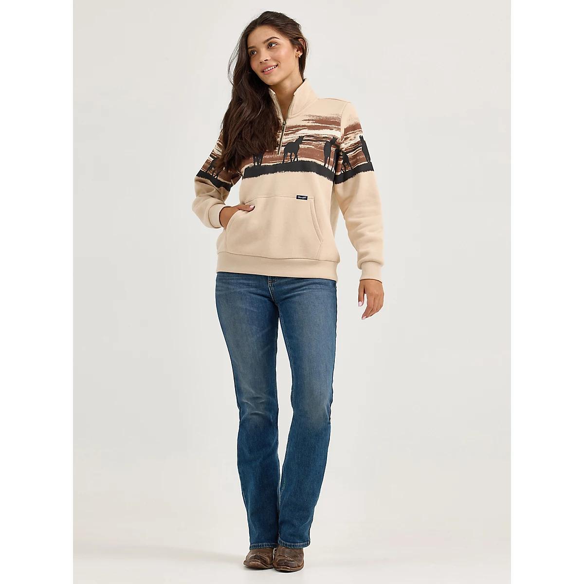 Women's Wrangler Retro® Bailey High Rise Flare Jean in Hannah Product Image