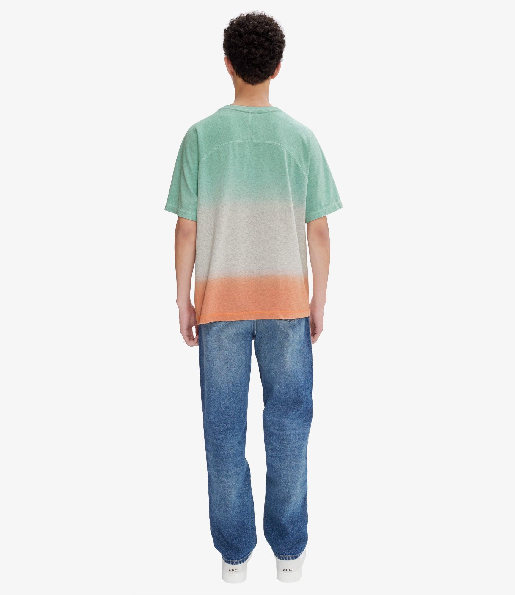 Wind Dip Dye T-shirt Male Product Image