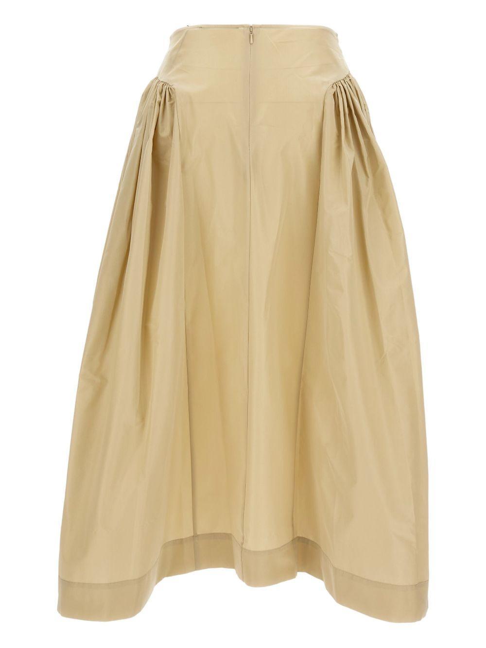 pleated midi skirt Product Image
