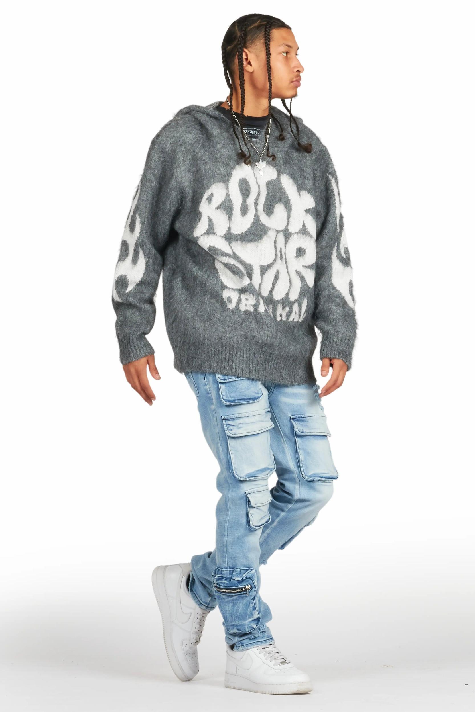 Korol Blue Skinny Fit Jean Male Product Image