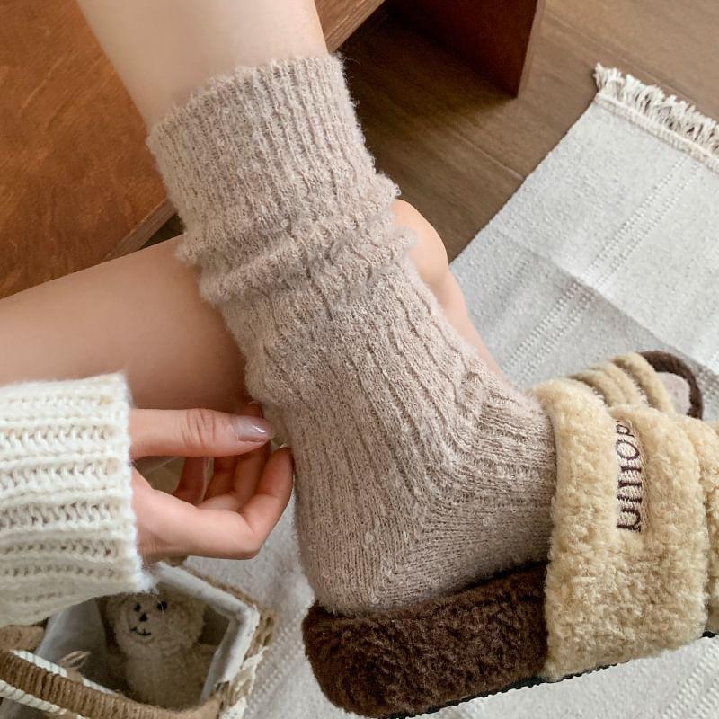 Knit Crew Socks Set Product Image