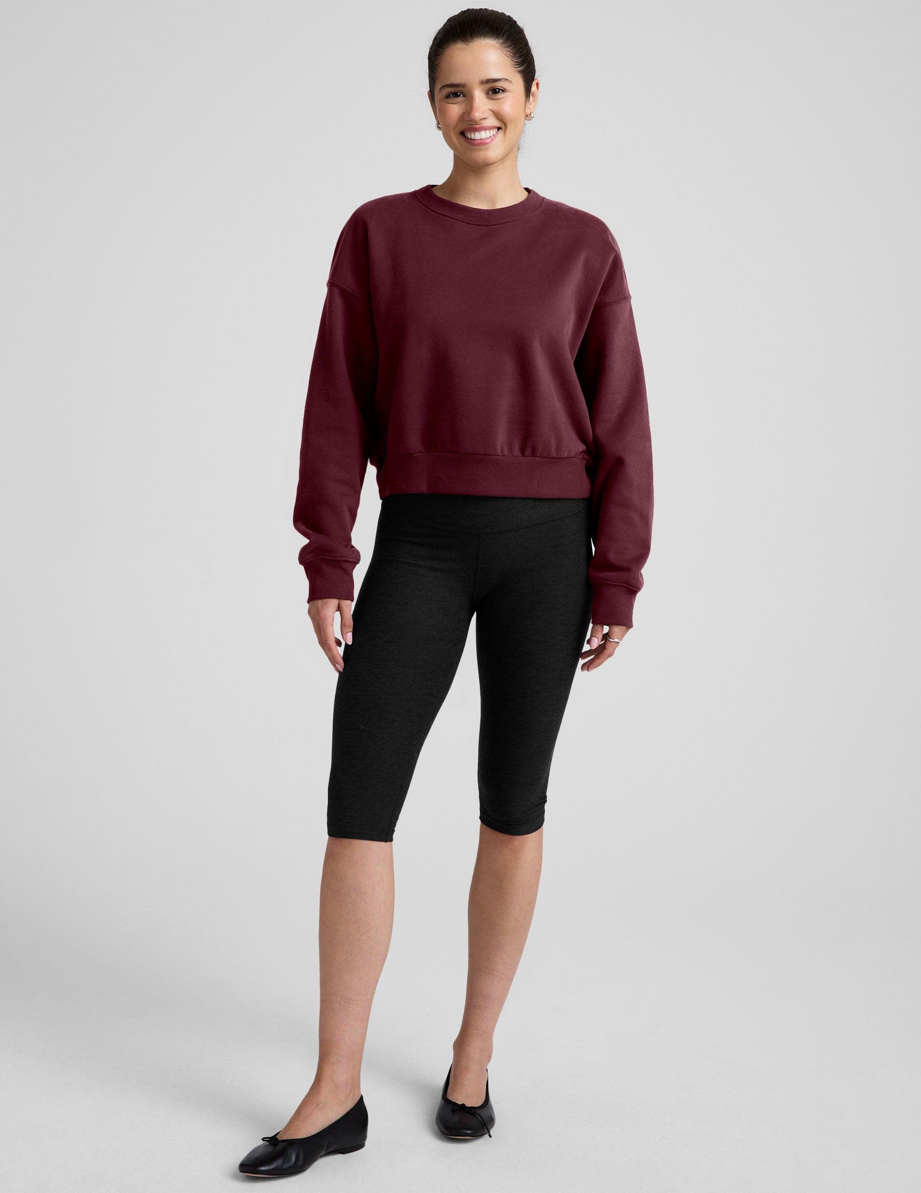LuxeFleece Crewneck Sweatshirt Product Image