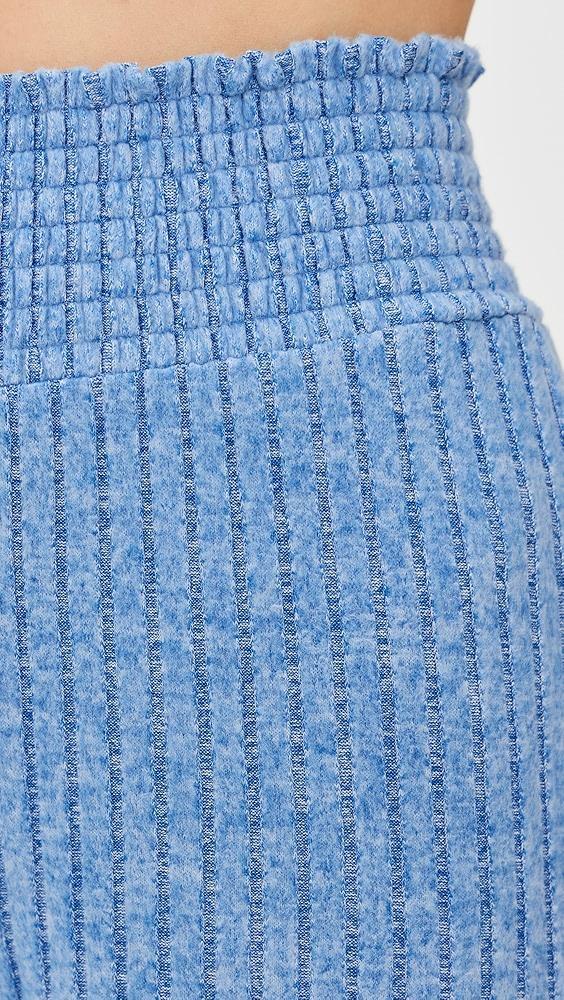 Z Supply Dawn Smocked Mini Rib Pants | Shopbop Product Image