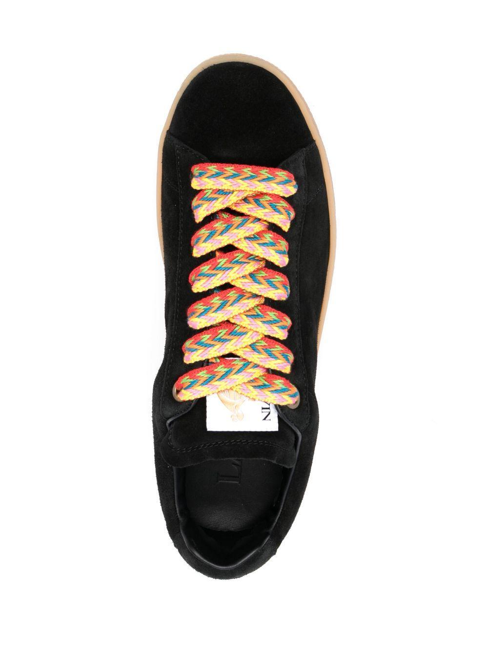 suede low-top sneakers  Product Image