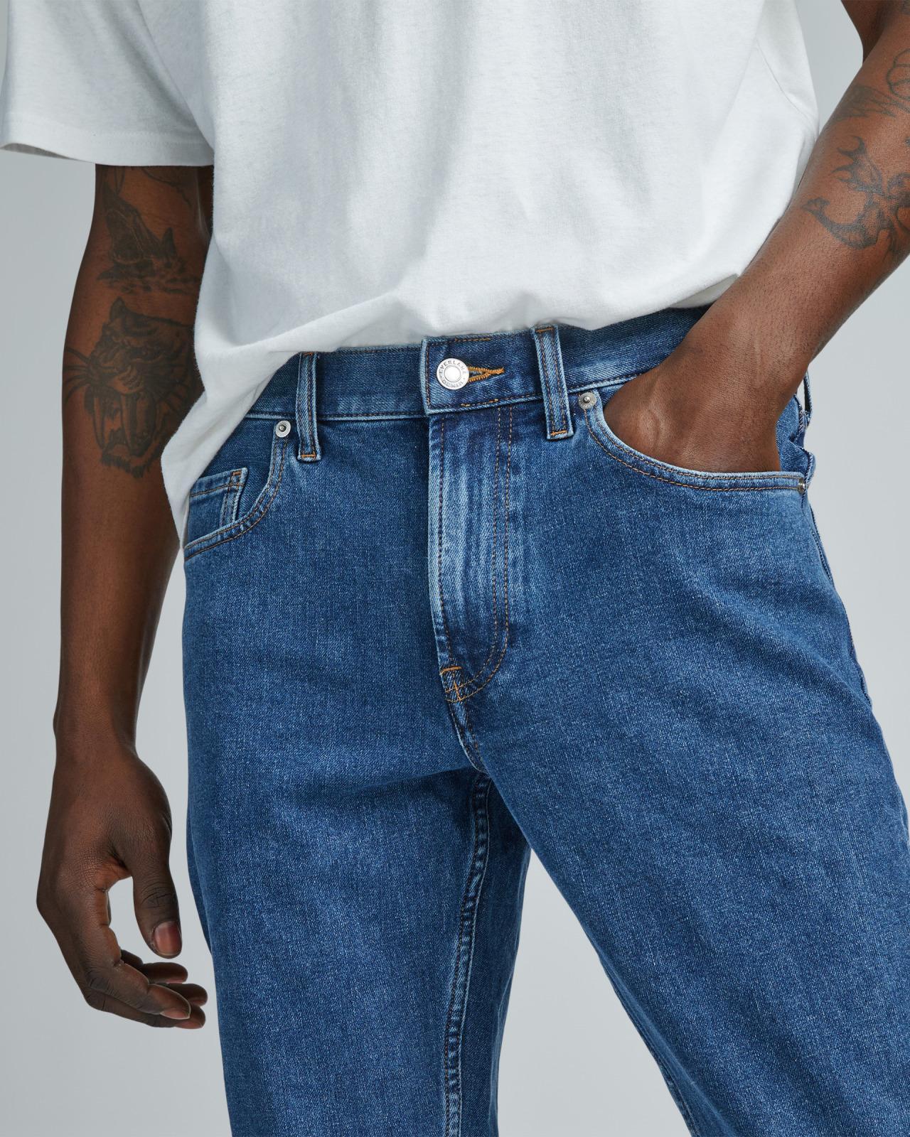 The Slim 4-Way Stretch Organic Jean | Uniform  Product Image