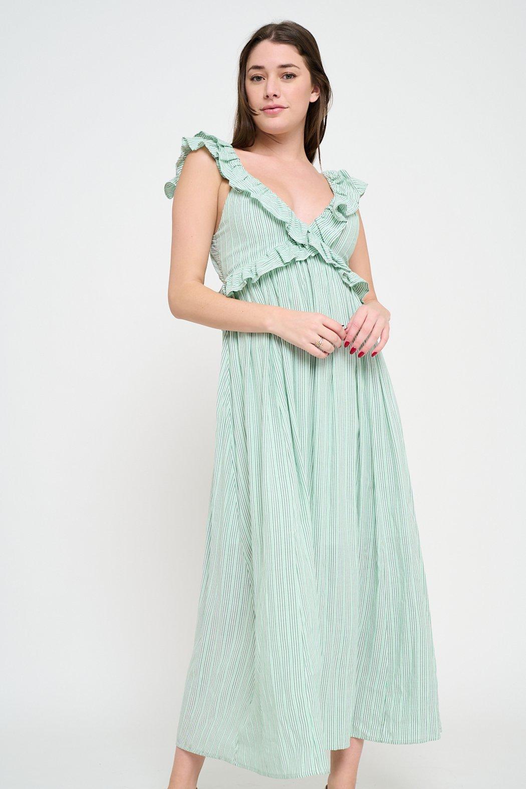 Mint Melody Maxi Dress Product Image