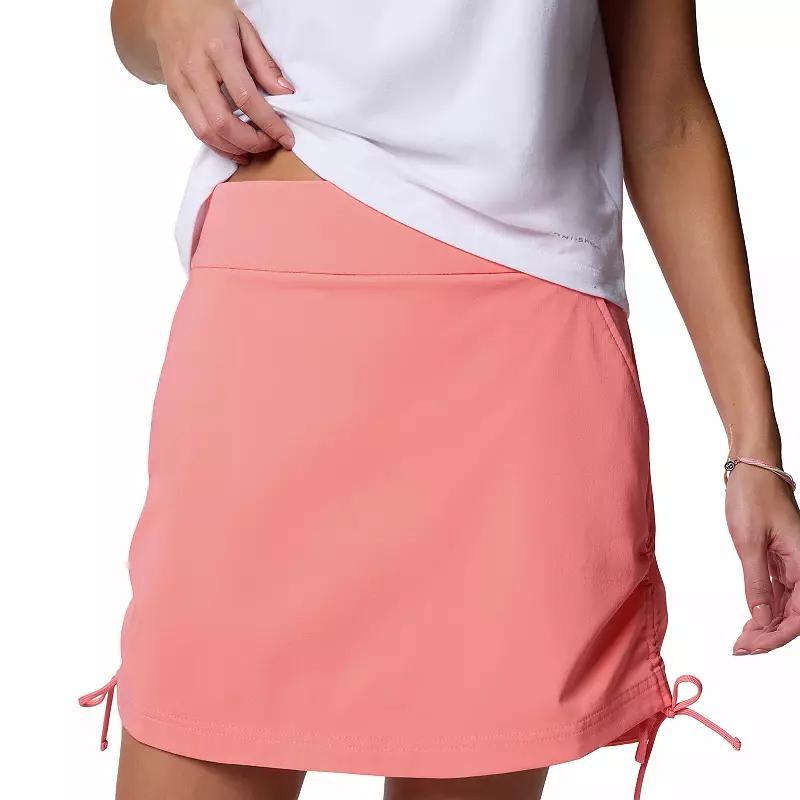 Women's Columbia All Seasons Ruched Skort, Size: Large, Alpenglow Product Image