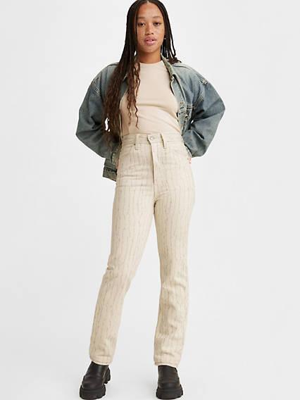Levi's® WellThread® '70s High Rise Straight Fit Women's Jeans Product Image