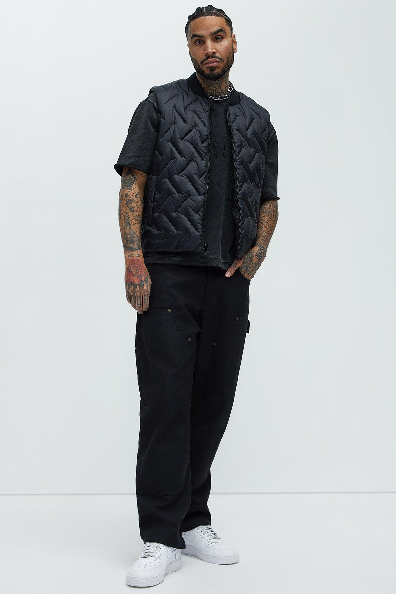 Been Had It Padded Vest - Black Product Image
