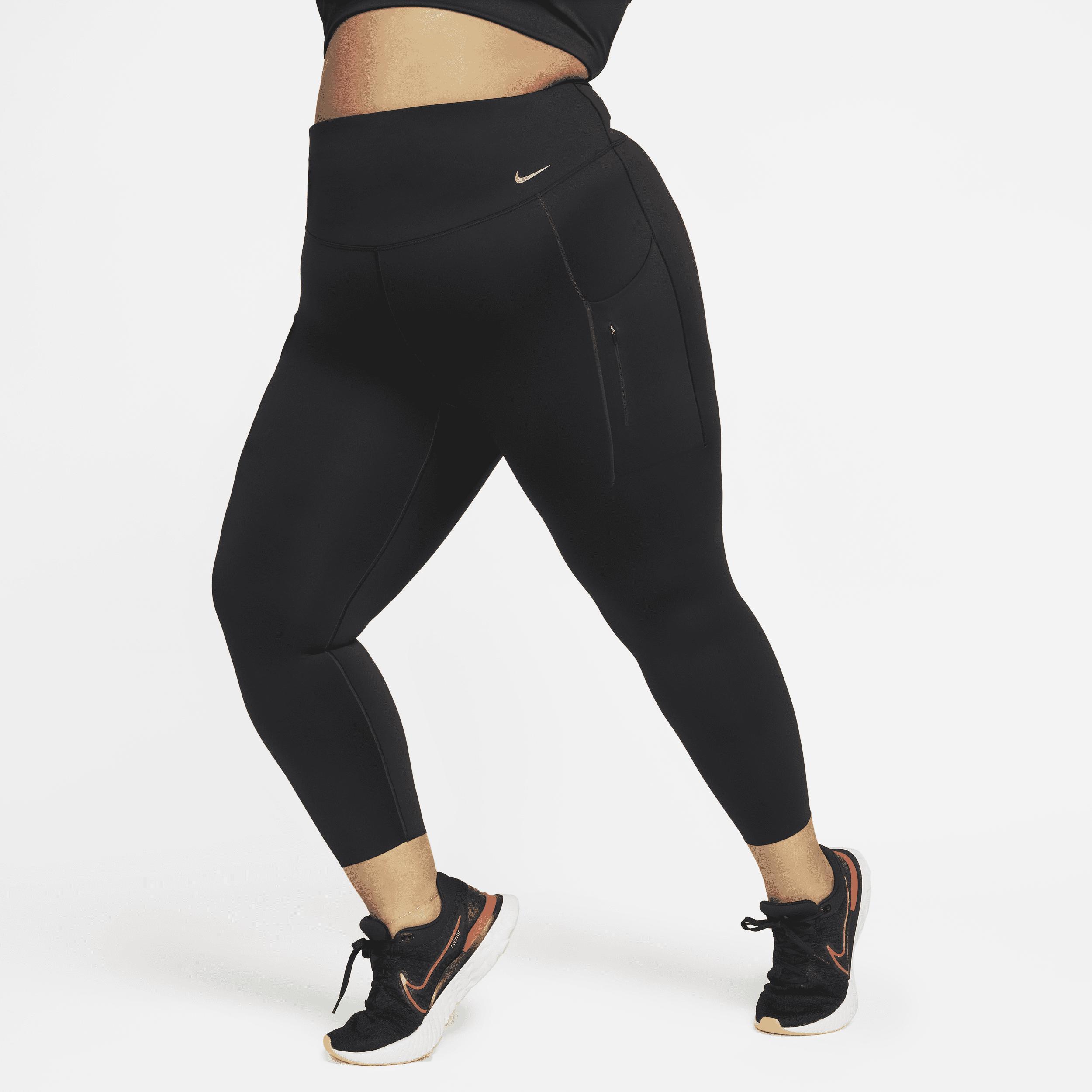 Nike Women's Go Firm-Support High-Waisted 7/8 Leggings with Pockets (Plus Size) Product Image