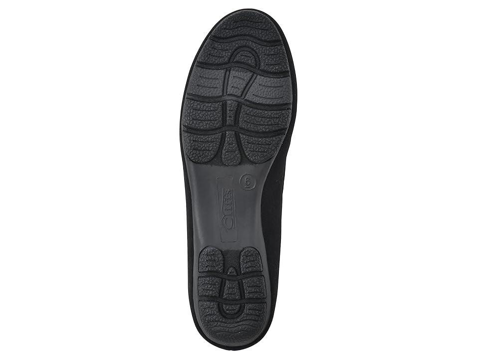 Cliffs By White Mountain Gush Women's Flats, Size: 8.5, Black Suedette Product Image