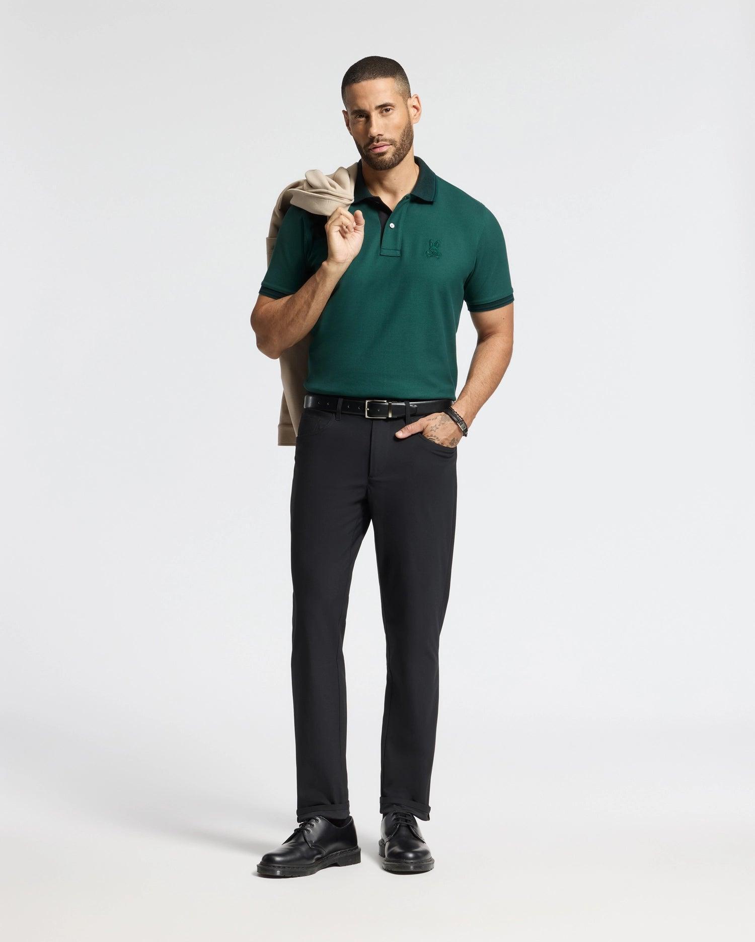 KIDS RIVIERA PIQUE POLO SHIRT - B0K640C200 Product Image
