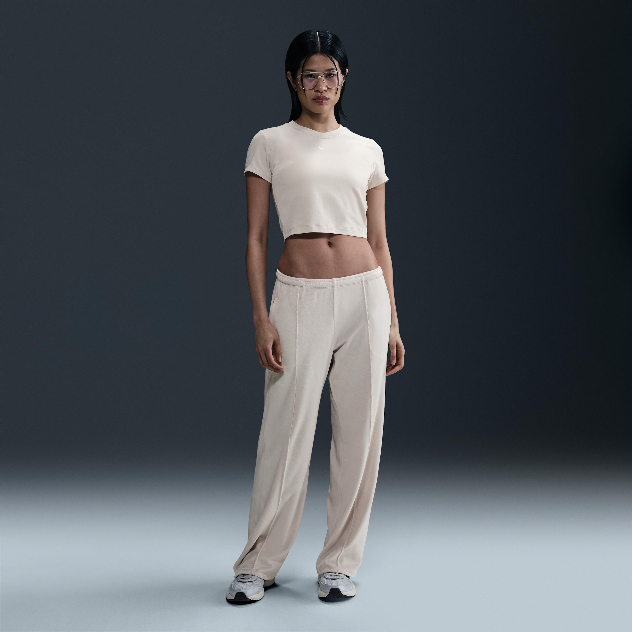 Women's Nike Sportswear Chill Knit Cropped T-Shirt Product Image